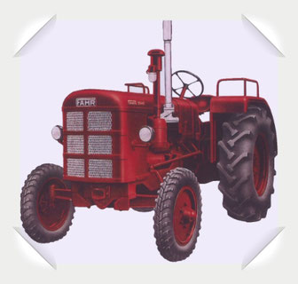 Fahr Oldtimer Traktor