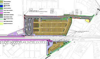 Layout plans for the new Bicester Town station.  Click to download.