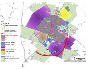 The southern peripheral road - click for details
