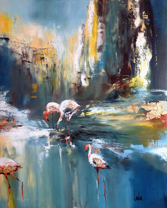 "Splash" - 100x81