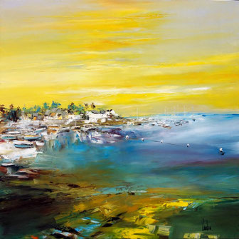 "Entre deux mers" - 100x100 
