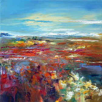 "Iode et pistils" - 50x50