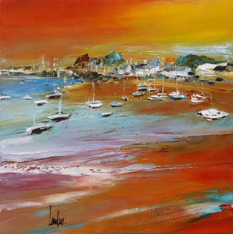"Tranche de mer" - 50x50