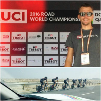 Tobias Ohlenschläger bei den UCI Weltmeisterschaften in Doha