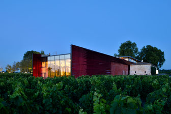 Restaurant Terrasse Rouge dans le vignoble de Saint-Emilion