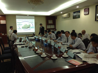 meeting at the Department of Construction 