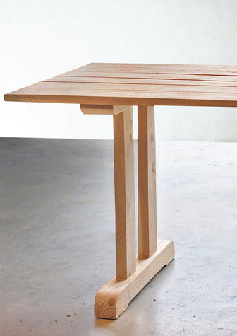 table bois jardin douglas made in france