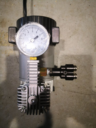 Viel zu breit, auch ohne Schläuche