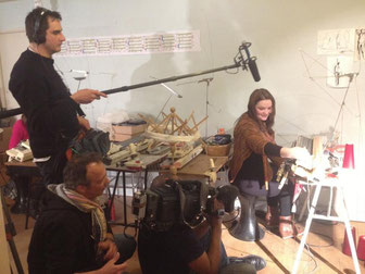 Tournage à l'Ecole par l'équipe de télé-Matin