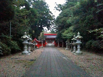 息栖神社 神門