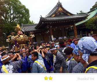 恵利子さん: 亀戸天神社例大祭