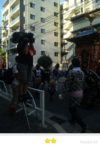 いわくら雷人さん：牛嶋神社大祭