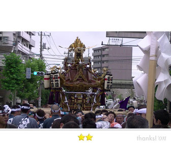 まゆぴょんさん：牛嶋神社大祭