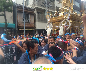 恵利子さん: 鳥越祭