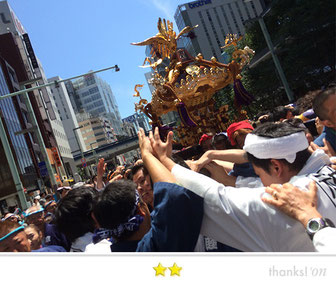 恵利子さん: 山王祭(下町連合渡御)