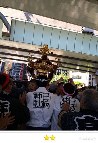 恵利子さん: 山王祭(下町連合渡御)