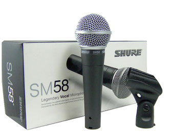 Shure SM 58 LC, Gesangsmikrofon, Fabiani Guitars, Calw Pforzheim Nagold