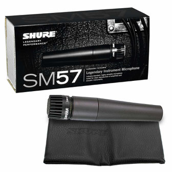 Shure SM 57 - Dynamisches Insrtrumentenmikrofon, Fabiani Guitars Calw, Pforzheim, Nagold, Sindelfingen, Herrenberg