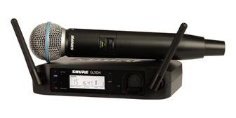 Shure GLXD 24 Beta 58, Wireless Mikrofon, Funkmikrofon Shure, 75365 Calw