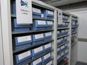 Retained sample storage for optimal quality assurance