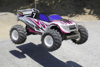 RC Truggymodell im Maßstab 1:10 der Firma Tamiya