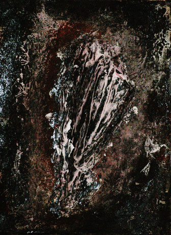 Höllensturz, Acryl auf Leinwand, 35x25, 2012
