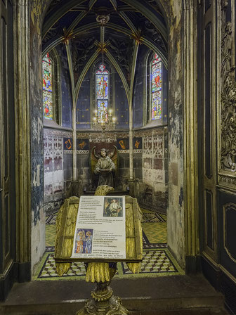 Bild: die Engelskapelle in der #ÉgliseSaintPierreLeJeuneProtestant in Strasbourg