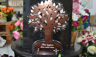 plaque-funeraire-inox-arbre-de-vie-couleur-bronze-pompes-funebres-vauclusiennes-beaumes-de-venise-cavaillon