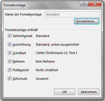 Formatvorlagen