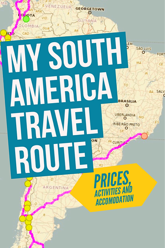 South America Travel Route