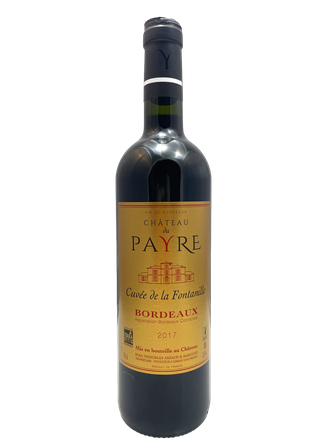 Cuvée de Bordeaux rouge, Château du Payre rouge