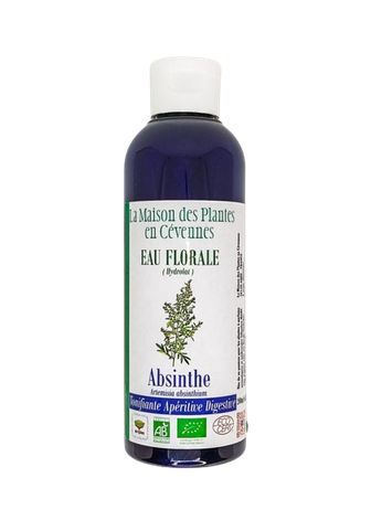 Eau florale d'Absinthe Biologique - Hydrolat d'absinthe Bio - La Maison des Plantes en Cévennes - Agriculture biologique - Hydrolats Gard