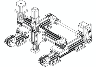 XYZ motion, XYZ stage, XYZ structure, XYZ Cartesian 