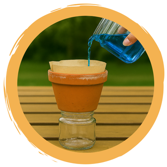 Experiment Wasserfilter