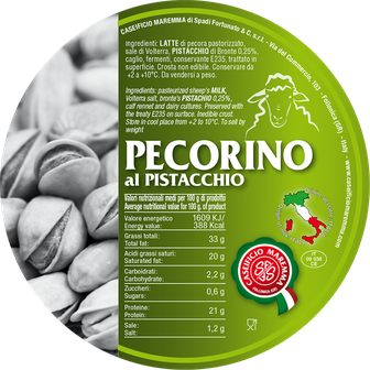 maremma pecorino pecora formaggio caseificio toscano toscana spadi follonica etichetta italiano origine latte italia nuovi sapori saporito aromatiche aromatizzato stagionato pistacchio