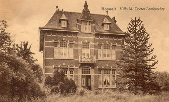 Villa dr. Lambrechts in Hoeselt 1903 - 2017