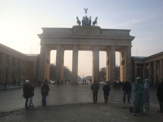 De Brandenburger Tor - het symbool van Duitsland en vereniging. 