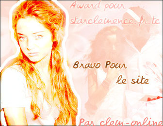 Award par Mégane (ex webmaster de Clem-online)
