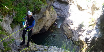 Canyoning Lance, canyoning val d allos, canyoning haut verdon, canyoning castellane verdon, canyoning sport verdon