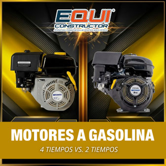 Motores a gasolina 4 tiempos vs. 2 tiempos: ¿Cuál es el mejor para tu obra?