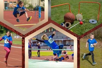 Leichtathletik Collage