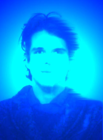 Self Portrait in Blue (Daniel Aldridge)