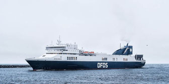 Das Schiff der neuen Strecke - die Optima Seaways