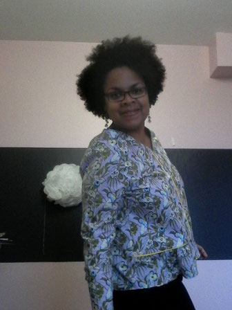 blouse nantes , Anne Kerdiles couture, danse des aiguilles