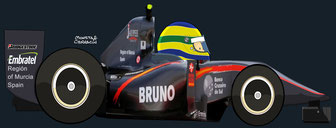Bruno Senna by Muneta & Cerracín -HRT F1 Team: HRT F110 - Cosworth V8