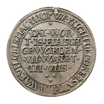 Wiedertäufertaler Silbermünze Münster