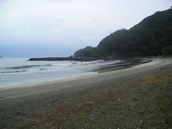 蒲江波当津海岸。撮影は2年前位。