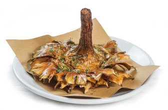 Jewish artichoke (carciofo alla giudía) 