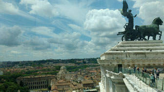 Vittoriano panoramic view