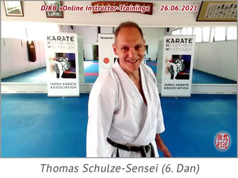 Karate Erlach, DJKB Online Karate-Training, DJKB Instructor-Lehrgang, Thomas Schulze-Sensei